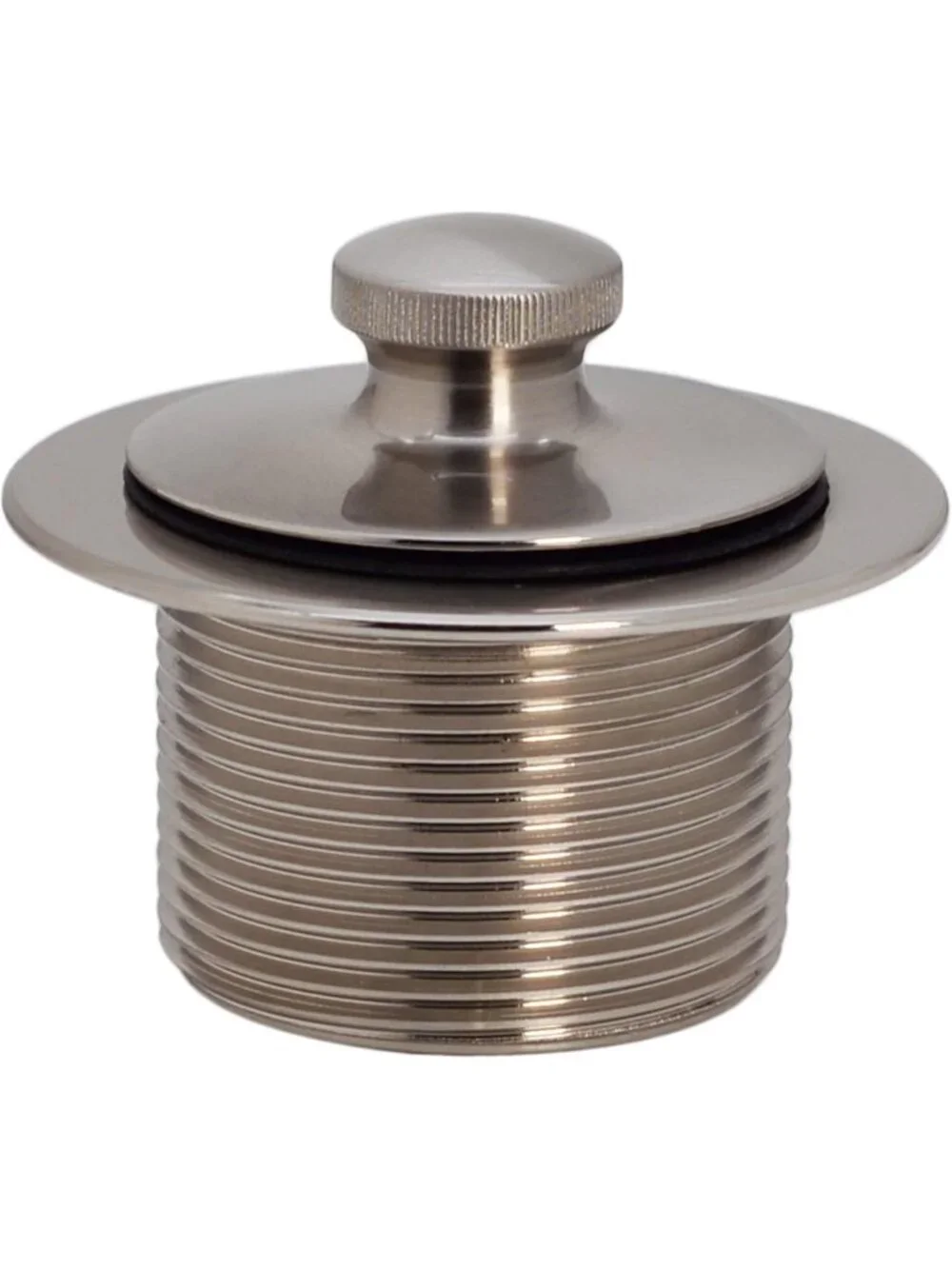 Stainless Steel Twist & Close Bath Drain 1-1/2” NPSM Coarse Thread, Durable